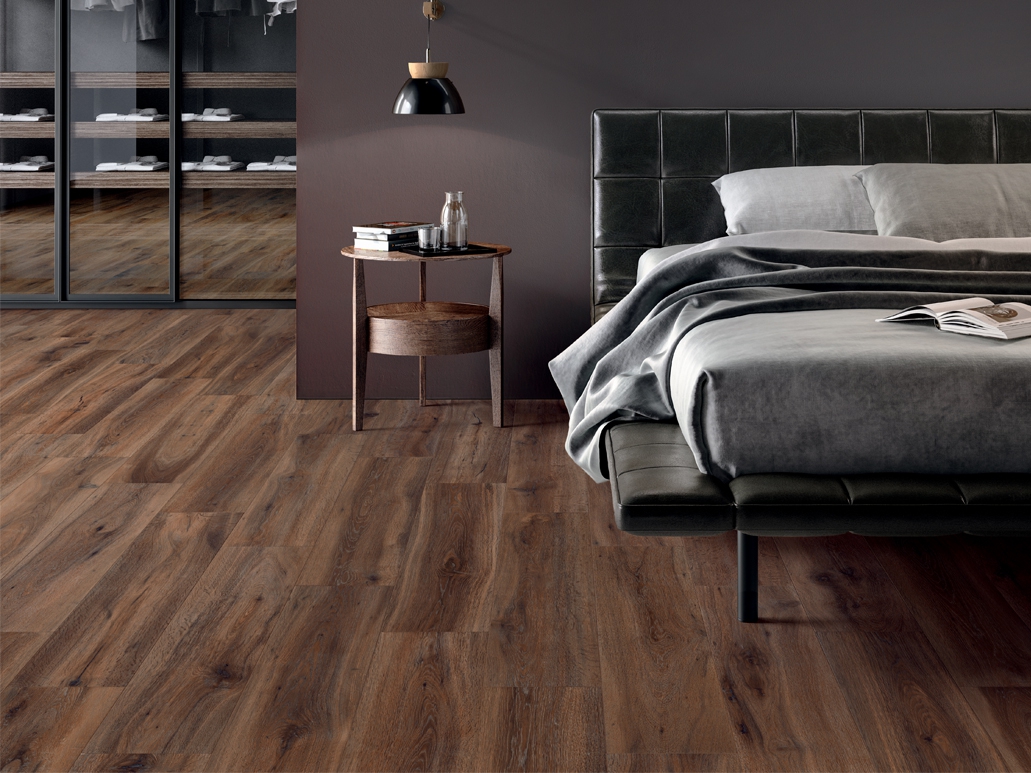 Carrelage sol aspect bois Barkwood